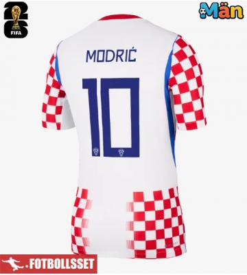 Kroatien Luka Modric #10 Hemmatröja VM 2026 Kortärmad